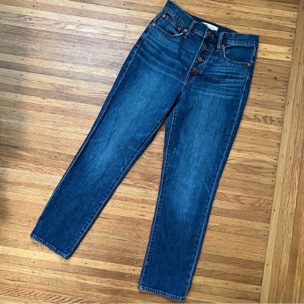 Madewell The Perfect Vintage Crop jean size 26